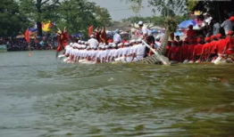 赛龙舟的视频,共赴竞渡情